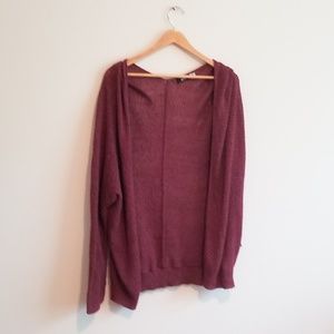 BDG Urban Outfitters Burgundy Cardigan